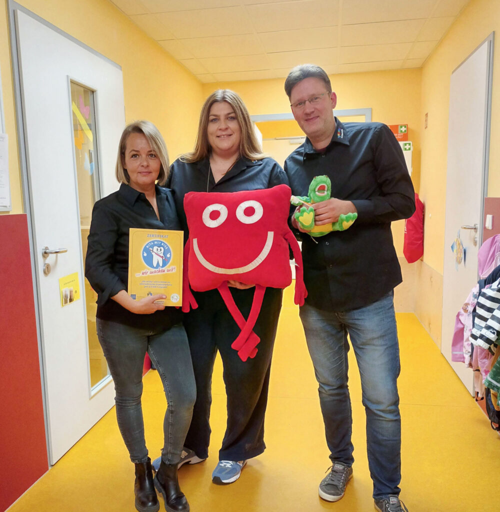 Stepke-KiTas in Essen_Zertifizierung als Kitas mit Biss