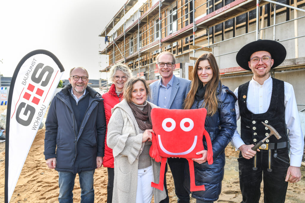 Pressebild Richtfest KiTa Feldspatzen Langenfeld