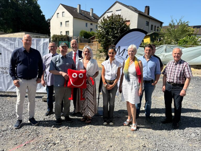 PM_Grundstein der KiTa Waldtanz in Dortmund gelegt